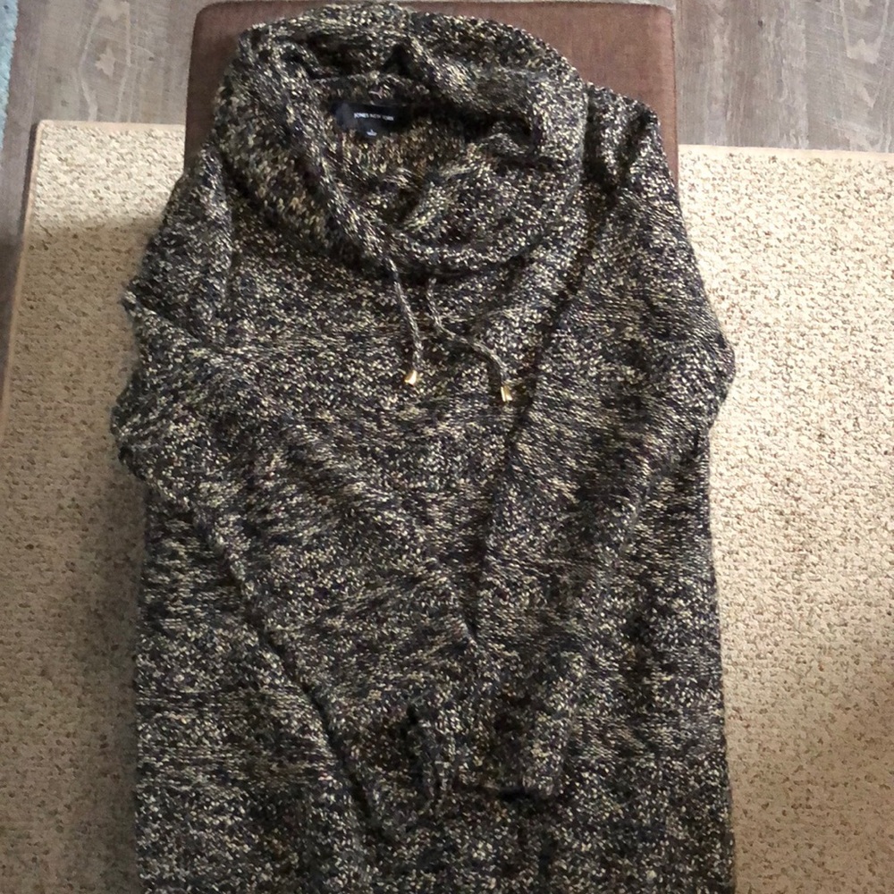 Jones New York Cowl Neck Sweat